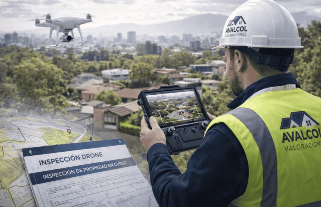 Inspección aérea con drones