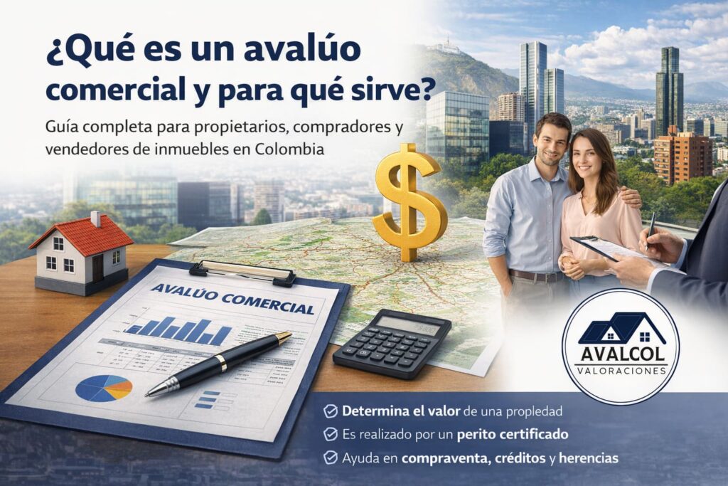 Que es un avalúo comercial