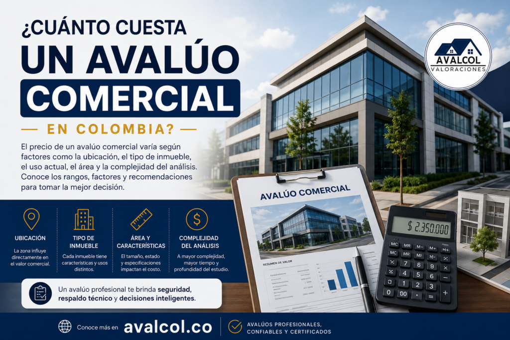 costo de un avalúo en bogota